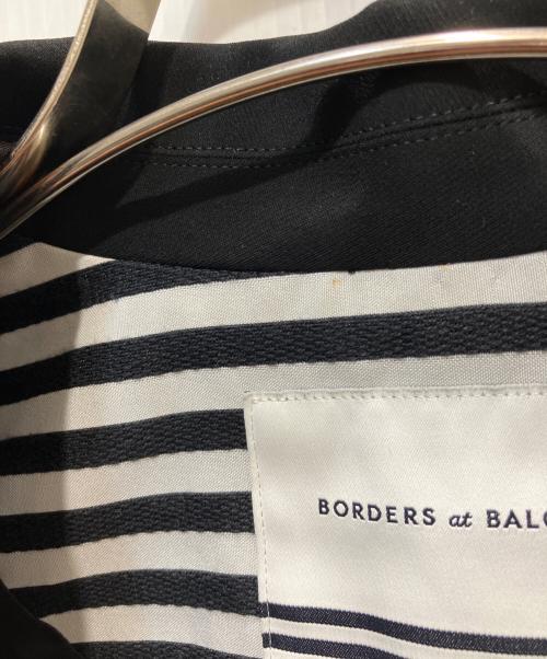 BORDERS at BALCONY（ボーダーズアットバルコニー）BORDERS AT BALCONY (ボーダーズアットバルコニー) TWILL VEST ブラック サイズ:36の古着・服飾アイテム