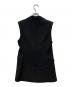 BORDERS AT BALCONY (ボーダーズアットバルコニー) TWILL VEST ブラック サイズ:36：6000円