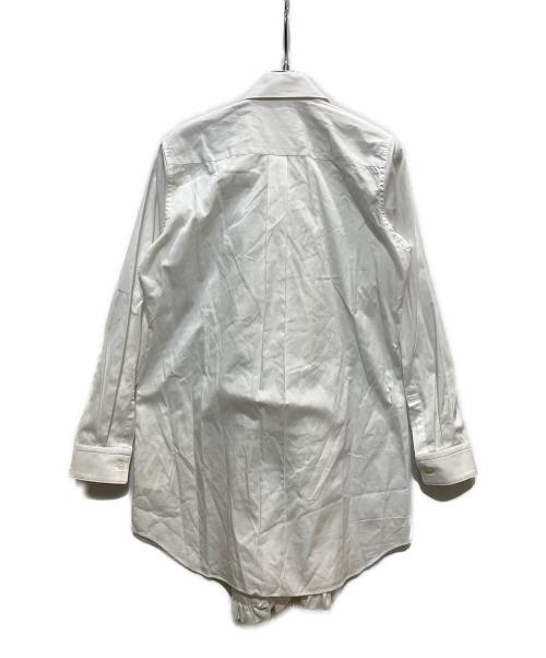 COMME des GARCONS（コムデギャルソン）COMME des GARCONS (コムデギャルソン) フリルストールシャツ ホワイト サイズ:XSの古着・服飾アイテム