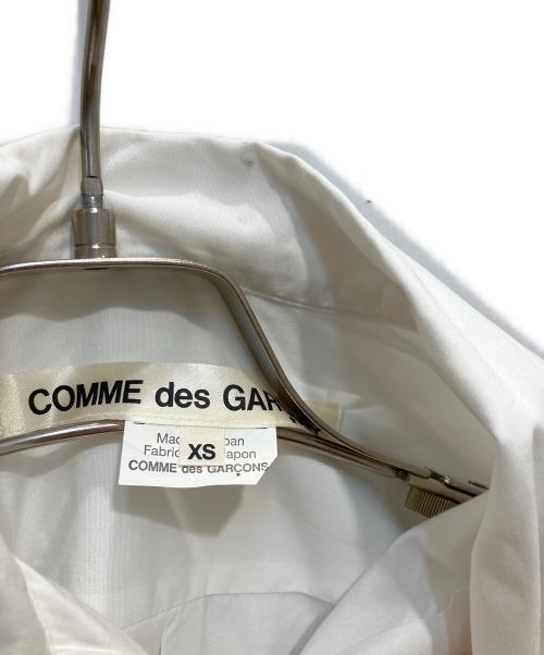 COMME des GARCONS（コムデギャルソン）COMME des GARCONS (コムデギャルソン) フリルストールシャツ ホワイト サイズ:XSの古着・服飾アイテム