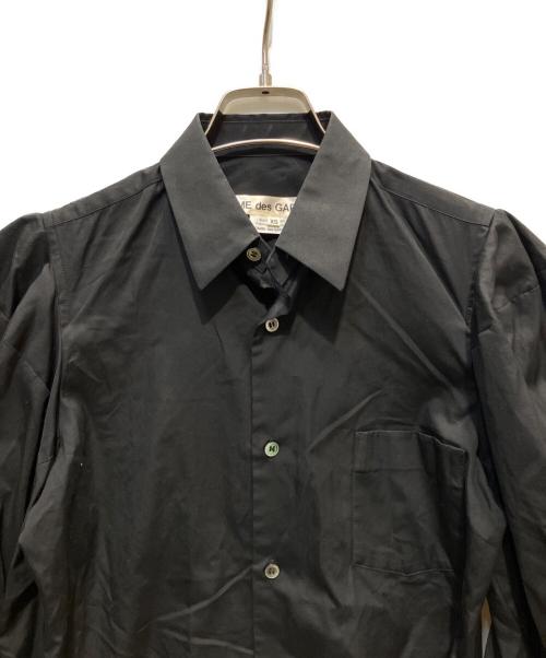 COMME des GARCONS（コムデギャルソン）COMME des GARCONS (コムデギャルソン) フリルスリーブシャツ ブラック サイズ:XSの古着・服飾アイテム