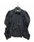 COMME des GARCONS（コムデギャルソン）の古着「フリルスリーブシャツ」｜ブラック