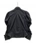 COMME des GARCONS (コムデギャルソン) フリルスリーブシャツ ブラック サイズ:XS：20000円