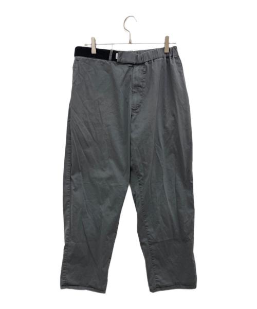 Graphpaper（グラフペーパー）Graphpaper (グラフペーパー) Solotex Twill Wide Tapered Chef Pants グレー サイズ:Sの古着・服飾アイテム