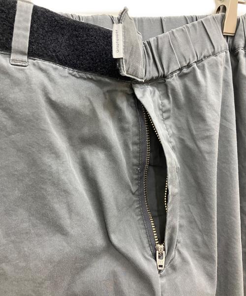 Graphpaper（グラフペーパー）Graphpaper (グラフペーパー) Solotex Twill Wide Tapered Chef Pants グレー サイズ:Sの古着・服飾アイテム