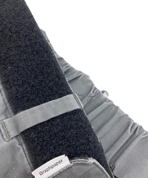 Graphpaper（グラフペーパー）Graphpaper (グラフペーパー) Solotex Twill Wide Tapered Chef Pants グレー サイズ:Sの古着・服飾アイテム