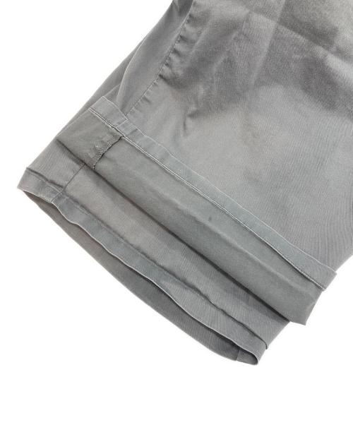 Graphpaper（グラフペーパー）Graphpaper (グラフペーパー) Solotex Twill Wide Tapered Chef Pants グレー サイズ:Sの古着・服飾アイテム
