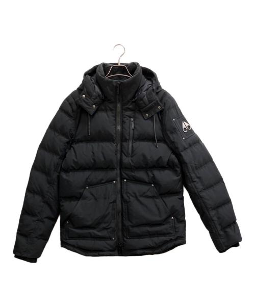 MOOSE KNUCKLES（ムース ナックルズ）MOOSE KNUCKLES (ムース ナックルズ) ダウンジャケット ブラック サイズ:Lの古着・服飾アイテム