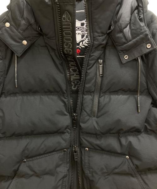 MOOSE KNUCKLES（ムース ナックルズ）MOOSE KNUCKLES (ムース ナックルズ) ダウンジャケット ブラック サイズ:Lの古着・服飾アイテム