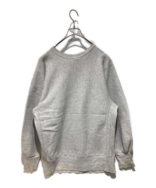Champion REVERSE WEAVE（チャンピオン リバース ウィーブ）Champion REVERSE WEAVE (チャンピオン リバース ウィーブ) ロゴスウェット グレー サイズ:XLの古着・服飾アイテム