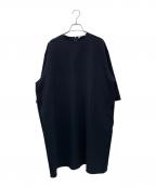YOKO CHANヨーコチャン）の古着「オーバーシルエットワンピース」｜ネイビー