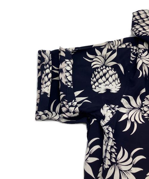 KAHANAMOKU（カハナモク）KAHANAMOKU (カハナモク) アロハシャツ ネイビー サイズ:XXLの古着・服飾アイテム