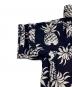 中古・古着 KAHANAMOKU (カハナモク) アロハシャツ ネイビー サイズ:XXL：13000円
