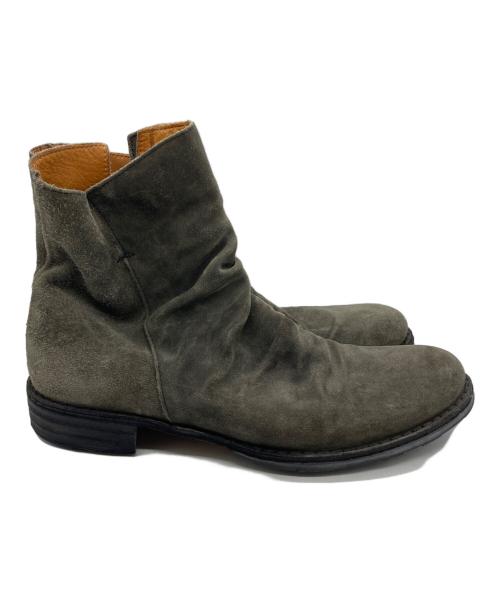 FIORENTINI+BAKER（フィオレンティーニ+ベイカー）FIORENTINI+BAKER (フィオレンティーニ+ベイカー) suede zip boots オリーブ サイズ:42の古着・服飾アイテム