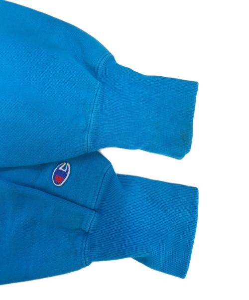 Champion REVERSE WEAVE（チャンピオン リバース ウィーブ）Champion REVERSE WEAVE (チャンピオン リバース ウィーブ) クルーネックスウェット ブルー サイズ:LARGEの古着・服飾アイテム