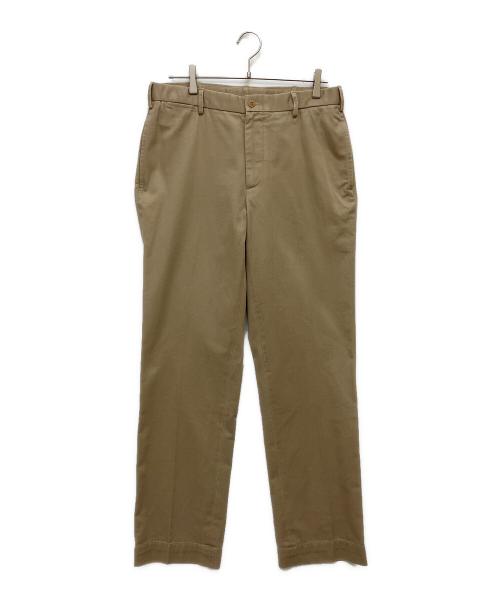 POLO RALPH LAUREN（ポロ・ラルフローレン）POLO RALPH LAUREN (ポロ・ラルフローレン) スラブ ツイル スーツ トラウザー ベージュ サイズ:SIZE 32の古着・服飾アイテム