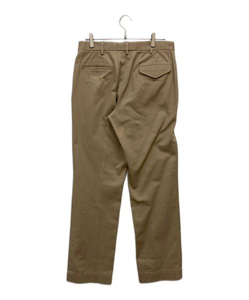 POLO RALPH LAUREN（ポロ・ラルフローレン）POLO RALPH LAUREN (ポロ・ラルフローレン) スラブ ツイル スーツ トラウザー ベージュ サイズ:SIZE 32の古着・服飾アイテム
