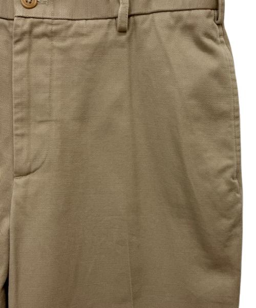 POLO RALPH LAUREN（ポロ・ラルフローレン）POLO RALPH LAUREN (ポロ・ラルフローレン) スラブ ツイル スーツ トラウザー ベージュ サイズ:SIZE 32の古着・服飾アイテム