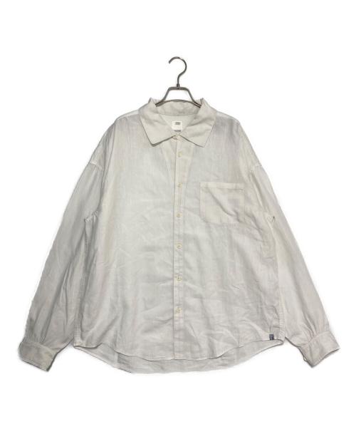 VISVIM（ビズビム）VISVIM (ビズビム) PALMER SHIRT L/S ホワイト サイズ:3の古着・服飾アイテム