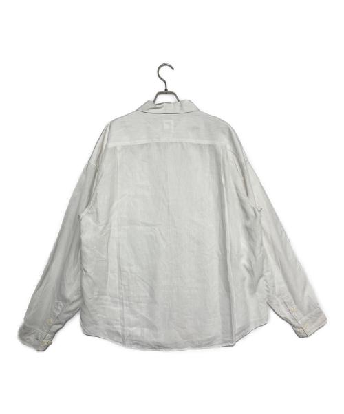 VISVIM（ビズビム）VISVIM (ビズビム) PALMER SHIRT L/S ホワイト サイズ:3の古着・服飾アイテム