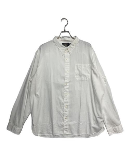 RRL（ダブルアールエル）RRL (ダブルアールエル) ロングスリーブシャツ ホワイト サイズ:XLの古着・服飾アイテム