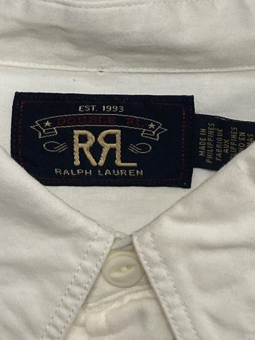 RRL（ダブルアールエル）RRL (ダブルアールエル) ロングスリーブシャツ ホワイト サイズ:XLの古着・服飾アイテム