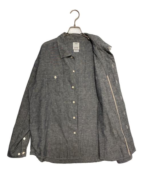 VISVIM（ビズビム）VISVIM (ビズビム) LUMBER CHAMBRAY L/S グレー サイズ:3の古着・服飾アイテム