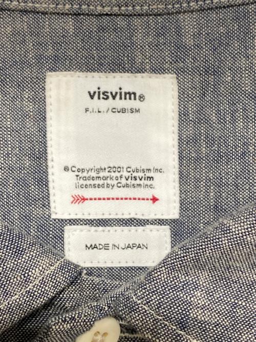VISVIM（ビズビム）VISVIM (ビズビム) LUMBER CHAMBRAY L/S グレー サイズ:3の古着・服飾アイテム