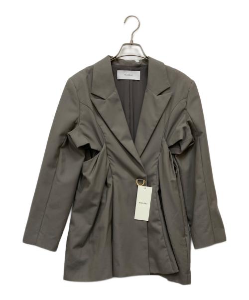MURRAL（ミューラル）MURRAL (ミューラル) Peephole jacket グレー サイズ:SIZE 2の古着・服飾アイテム