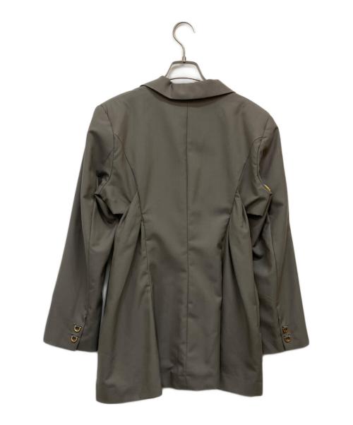 MURRAL（ミューラル）MURRAL (ミューラル) Peephole jacket グレー サイズ:SIZE 2の古着・服飾アイテム