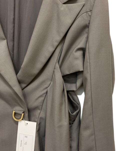 MURRAL（ミューラル）MURRAL (ミューラル) Peephole jacket グレー サイズ:SIZE 2の古着・服飾アイテム