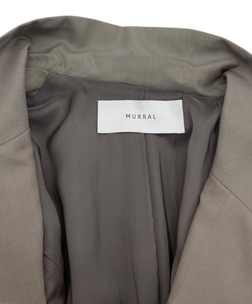 MURRAL（ミューラル）MURRAL (ミューラル) Peephole jacket グレー サイズ:SIZE 2の古着・服飾アイテム