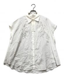 MURRAL（ミューラル）の古着「Veil embroidered shirt」｜ホワイト