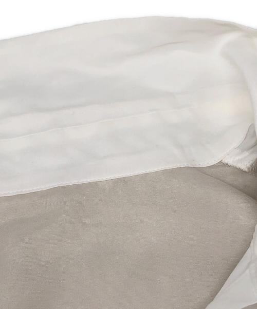 MURRAL（ミューラル）MURRAL (ミューラル) Veil embroidered shirt ホワイト サイズ:FREEの古着・服飾アイテム