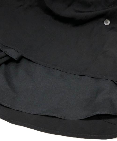 MURRAL（ミューラル）MURRAL (ミューラル) Veil embroidered shirt ブラック サイズ:FREEの古着・服飾アイテム