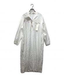 MURRAL（ミューラル）の古着「Veil embroidered dress」｜ホワイト