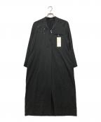 MURRALミューラル）の古着「Veil embroidered dress」｜ブラック