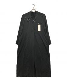 MURRAL（ミューラル）の古着「Veil embroidered dress」｜ブラック