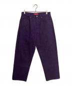 SUPREMEシュプリーム）の古着「Baggy Jean」｜パープル