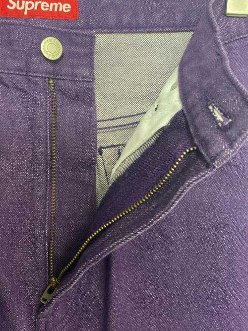 SUPREME（シュプリーム）SUPREME (シュプリーム) Baggy Jean パープル サイズ:30の古着・服飾アイテム
