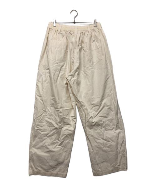 journal standard luxe（ジャーナルスタンダード ラックス）JOURNAL STANDARD LUXE (ジャーナルスタンダード ラックス) バフヴィンテージイージーBig-パンツ アイボリー サイズ:Freeの古着・服飾アイテム