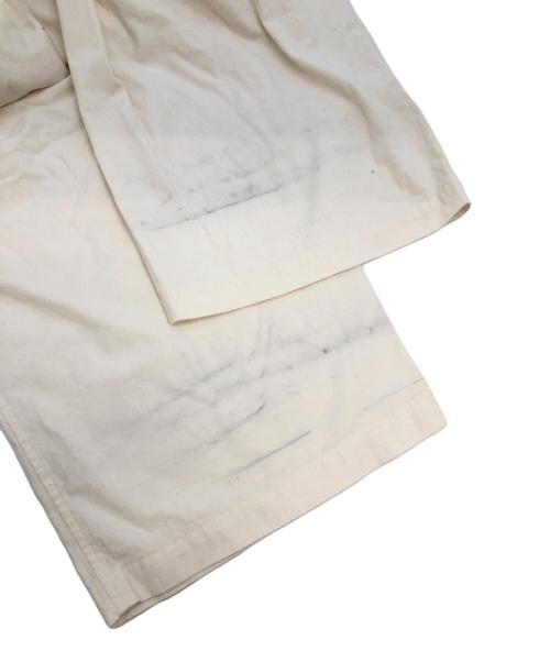 journal standard luxe（ジャーナルスタンダード ラックス）JOURNAL STANDARD LUXE (ジャーナルスタンダード ラックス) バフヴィンテージイージーBig-パンツ アイボリー サイズ:Freeの古着・服飾アイテム