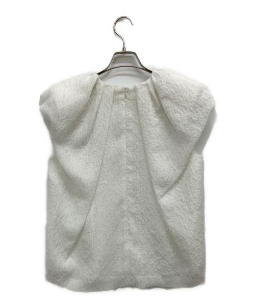 cygne（シーニュ）cygne (シーニュ) ニュアンストップス ホワイト サイズ:1の古着・服飾アイテム