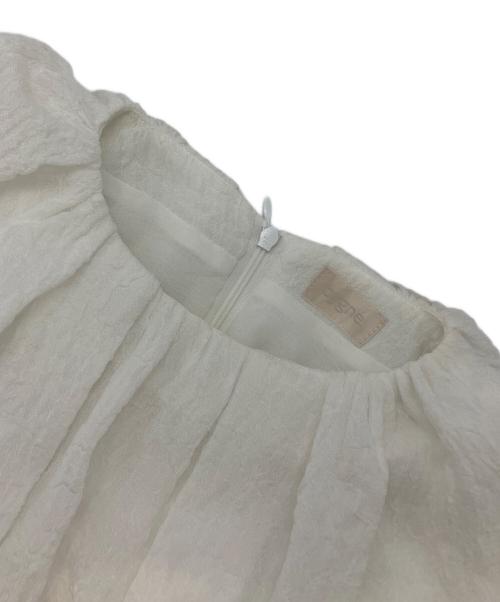 cygne（シーニュ）cygne (シーニュ) ニュアンストップス ホワイト サイズ:1の古着・服飾アイテム