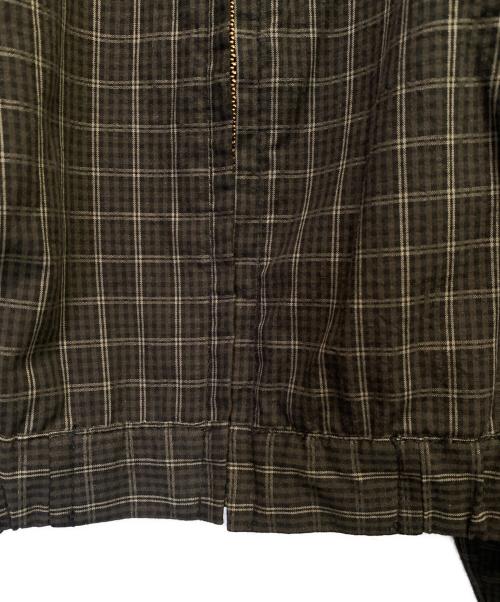 Vivienne Westwood RED LABEL（ヴィヴィアンウエストウッドレッドレーベル）Vivienne Westwood RED LABEL (ヴィヴィアンウエストウッドレッドレーベル) Micro Tartan Check Zip Blouson Jacket ブラック サイズ:00の古着・服飾アイテム