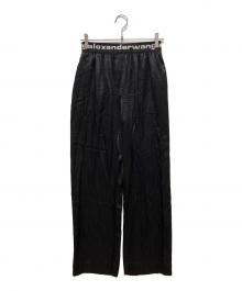 ALEXANDER WANG.T（アレキサンダーワンティー）の古着「ナイロンパンツ」｜ブラック