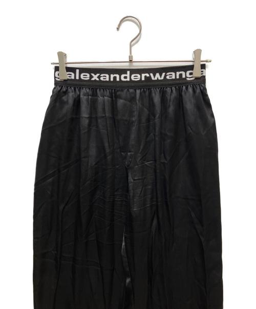 ALEXANDER WANG.T（アレキサンダーワンティー）ALEXANDER WANG.t (アレキサンダーワンティー) ナイロンパンツ ブラック サイズ:Sの古着・服飾アイテム
