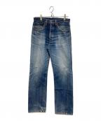 LEVI'S VINTAGE CLOTHINGリーバイス ビンテージ クロージング）の古着「1966年復刻501XXデニムパンツ」｜ブルー