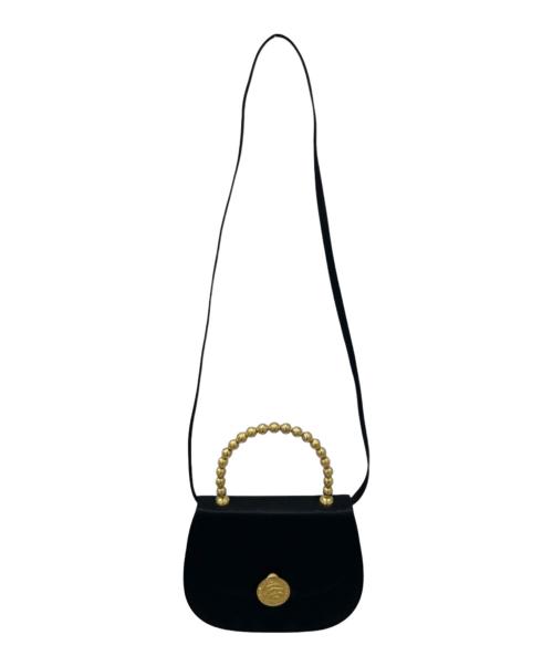 CELINE（セリーヌ）CELINE (セリーヌ) スターボールハンドルバッグ ブラックの古着・服飾アイテム
