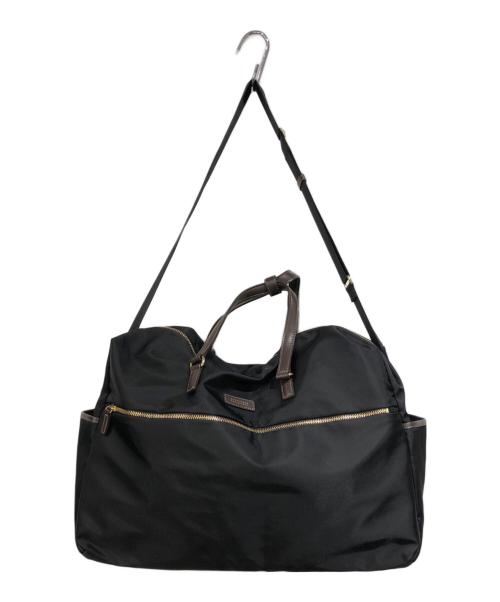 MACKINTOSH PHILOSOPHY（マッキントッシュ フィロソフィー）MACKINTOSH PHILOSOPHY (マッキントッシュ フィロソフィー) 2WAYボストンバッグ ブラック×ブラウンの古着・服飾アイテム